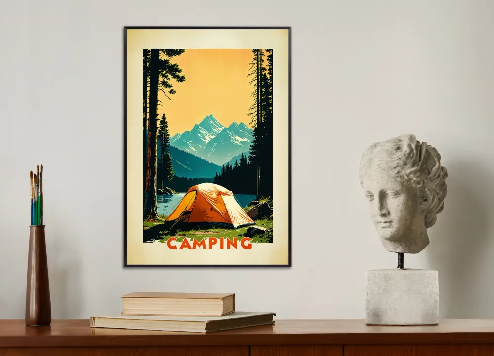 Luonto, retkeily ja vuoret - Juliste Posterscape Creative Studio