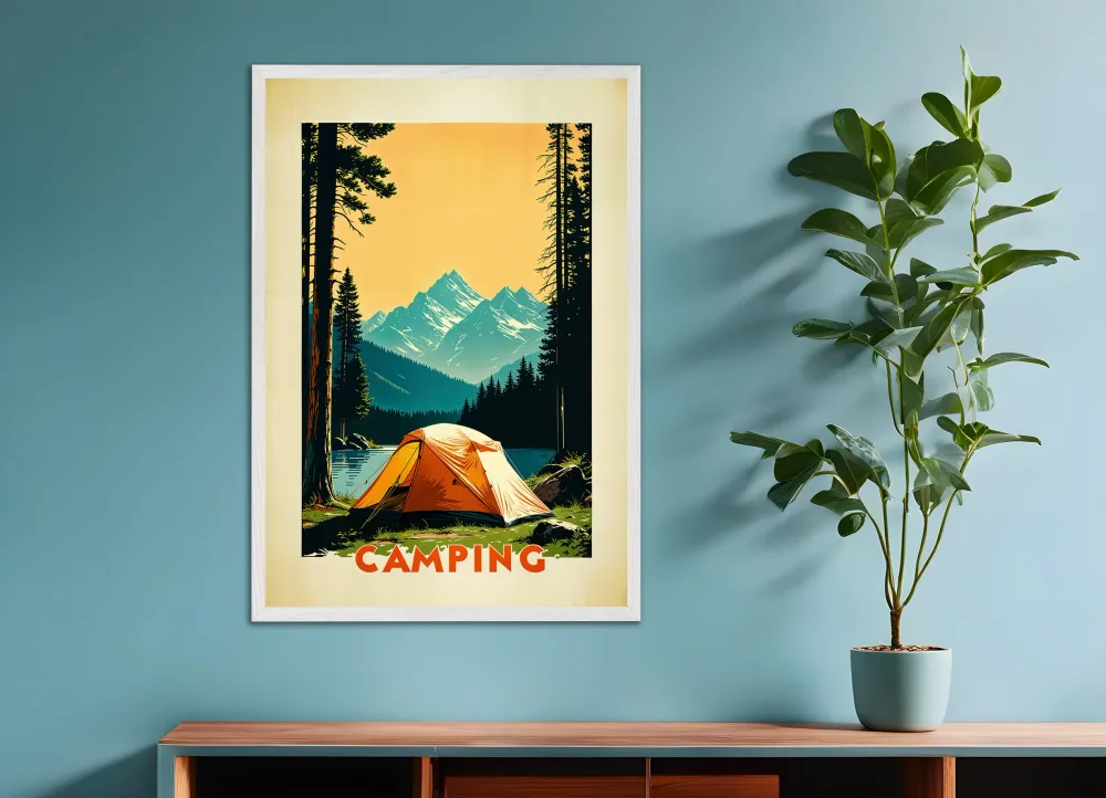 Luonto, retkeily ja vuoret - Juliste Posterscape Creative Studio