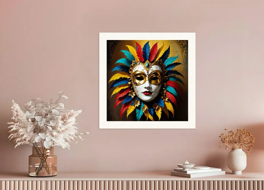 Maski Venetsiasta - Juliste Posterscape Creative Studio