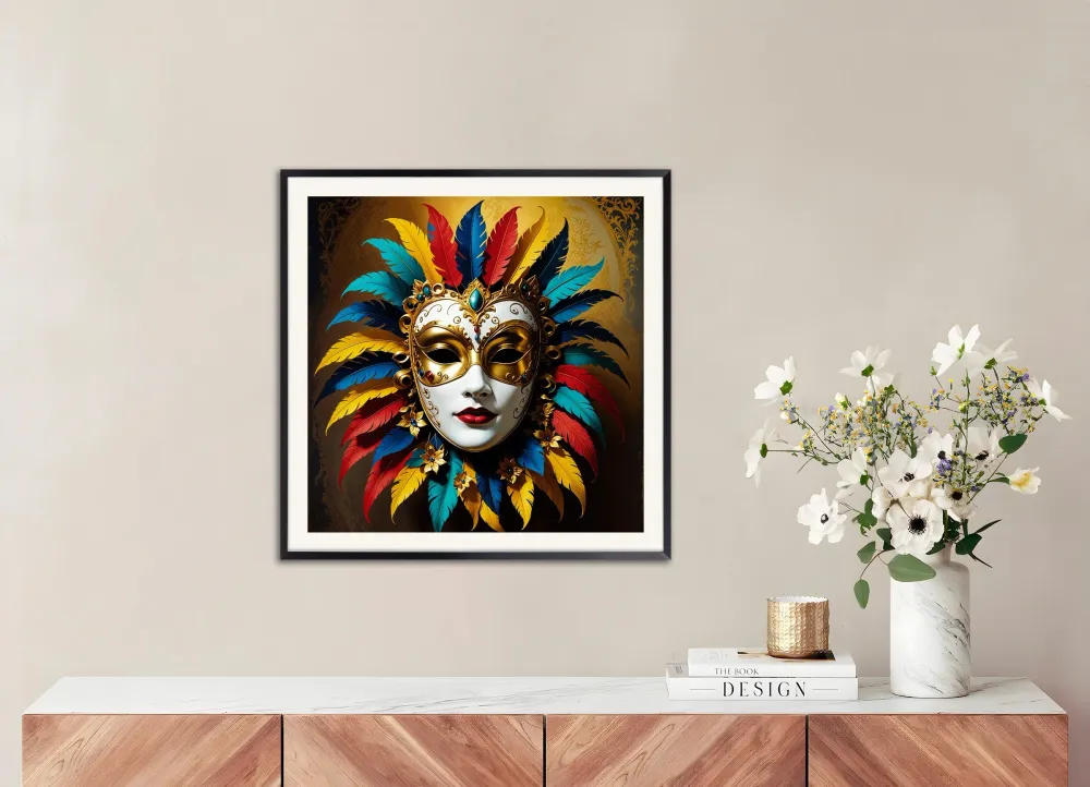 Maski Venetsiasta - Juliste Posterscape Creative Studio