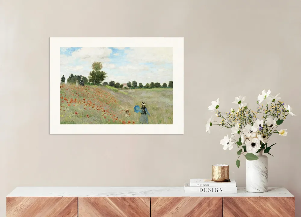 Monet Poppypelto - Taulu Posterscape Creative Studio