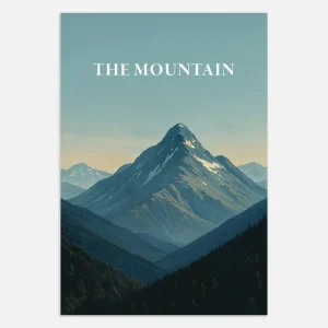 Vuoristojuliste Posterscape Creative Studio
