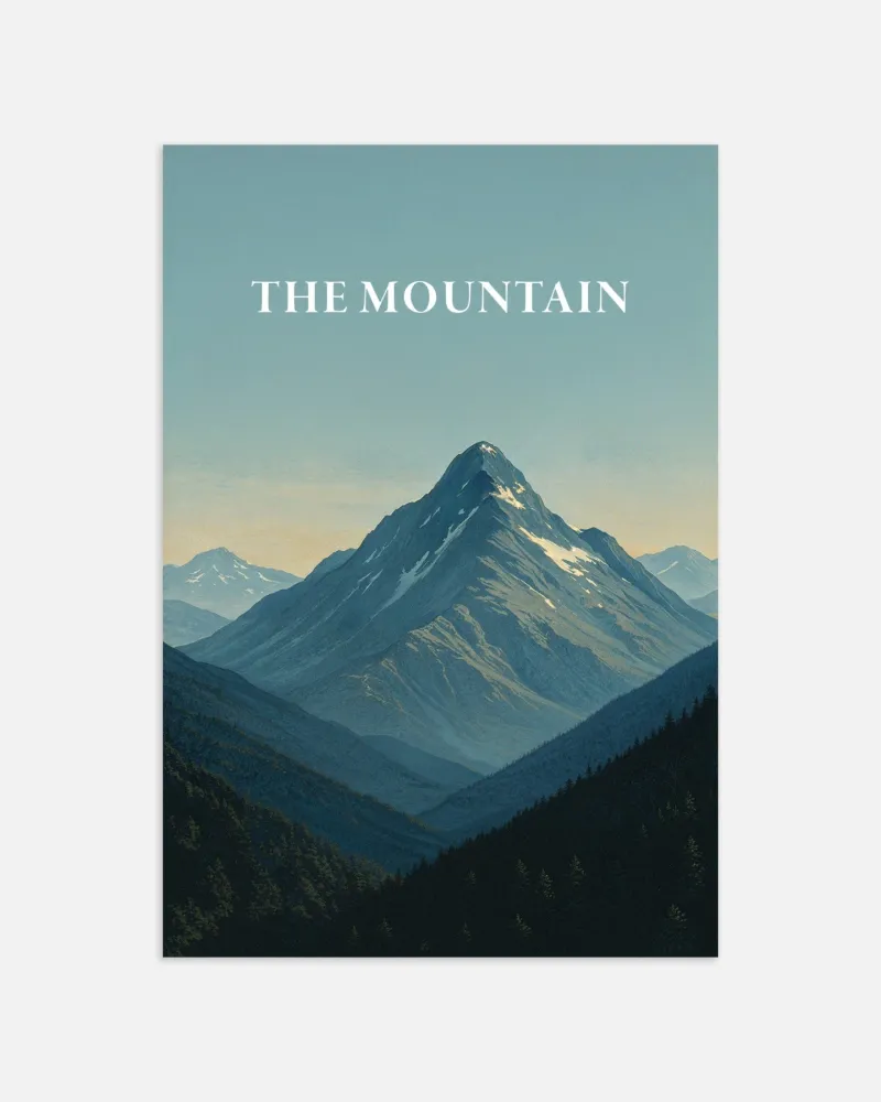 Vuoristojuliste Posterscape Creative Studio