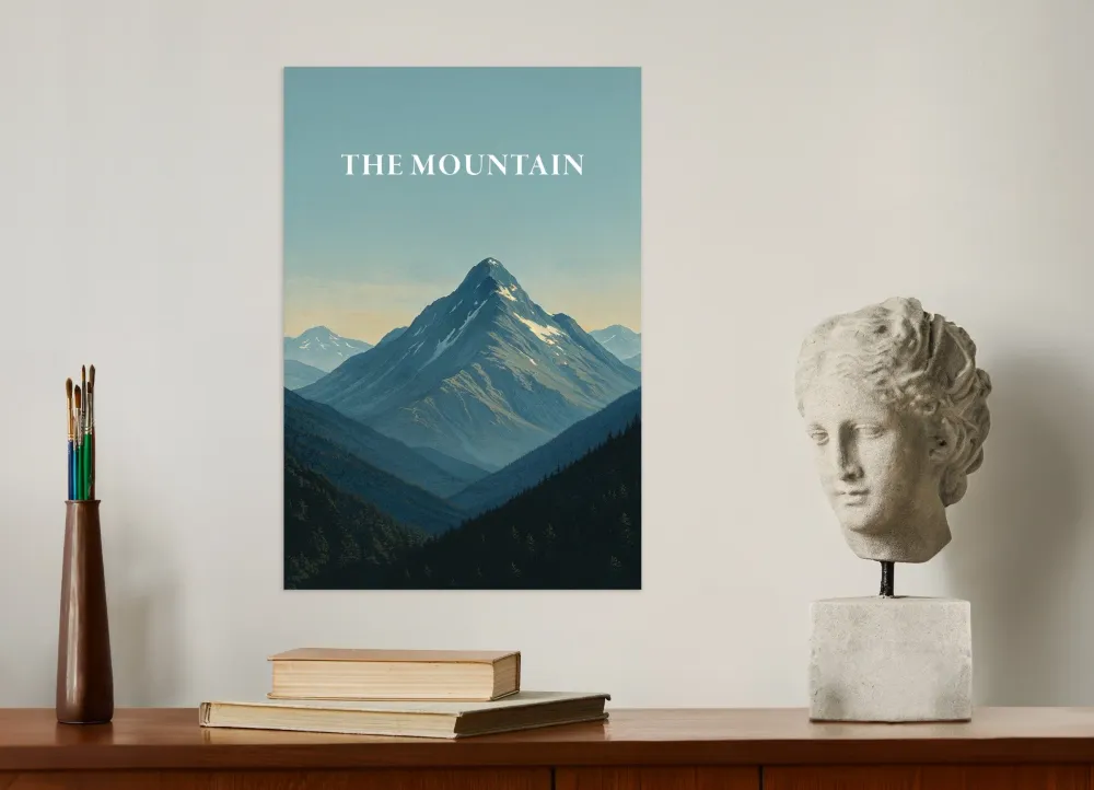 Vuoristojuliste Posterscape Creative Studio