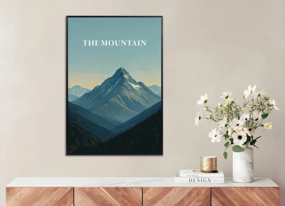 Vuoristojuliste Posterscape Creative Studio