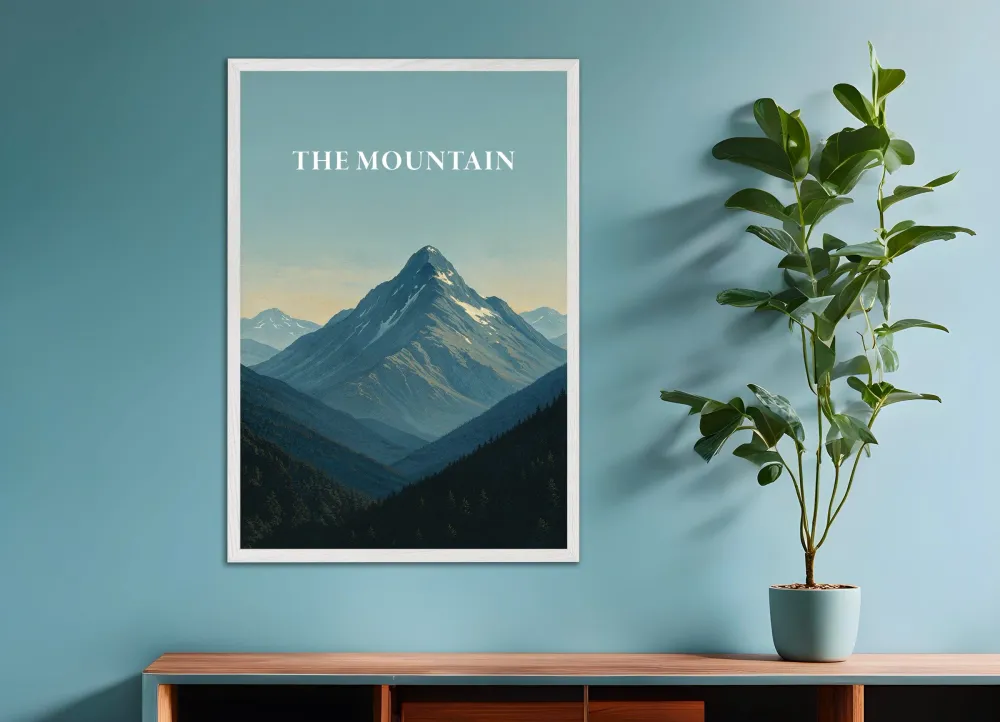 Vuoristojuliste Posterscape Creative Studio