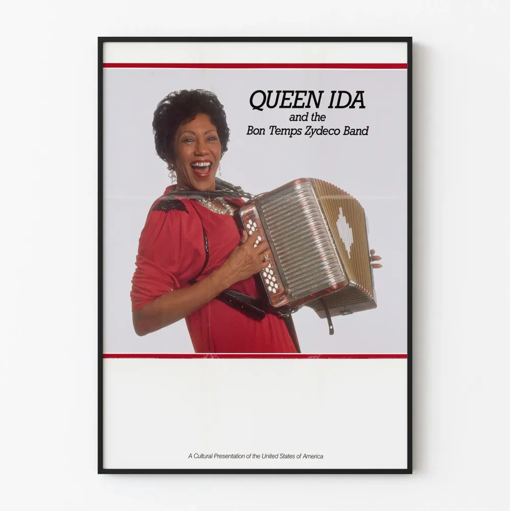 Queen Idan ja Bon Temps Zydeco -bändin juliste
