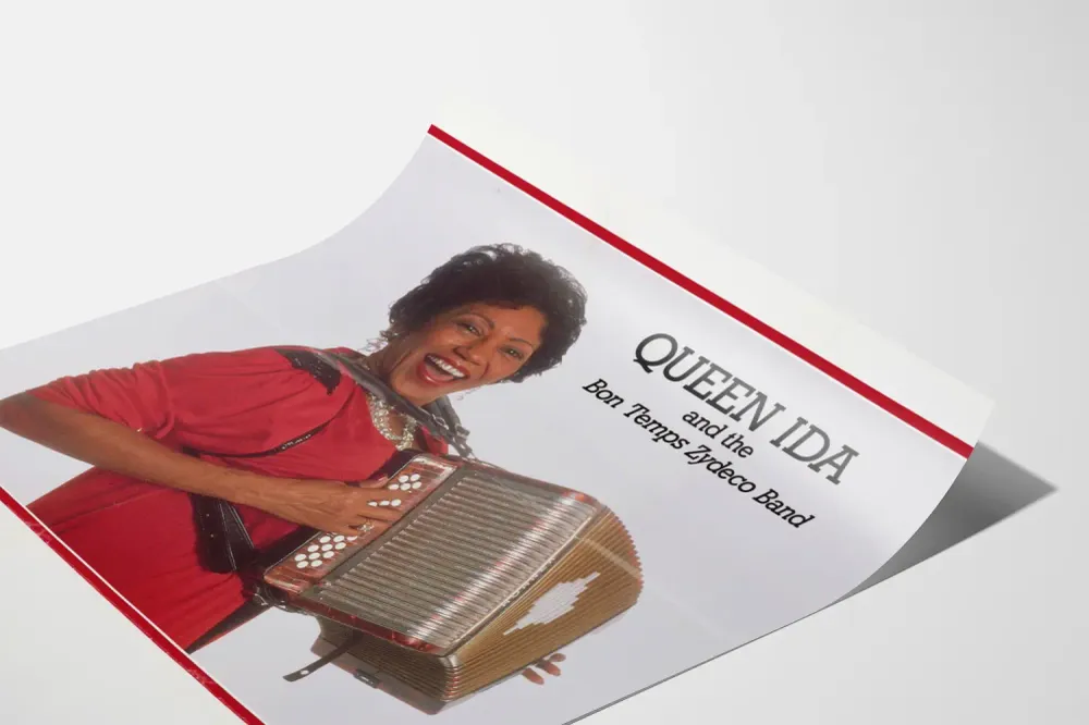 Queen Idan ja Bon Temps Zydeco -bändin juliste