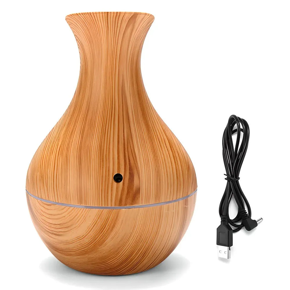 RETOO Ilmankostutin - öljydiffuusori - USB ruskea, korkea (2 W)