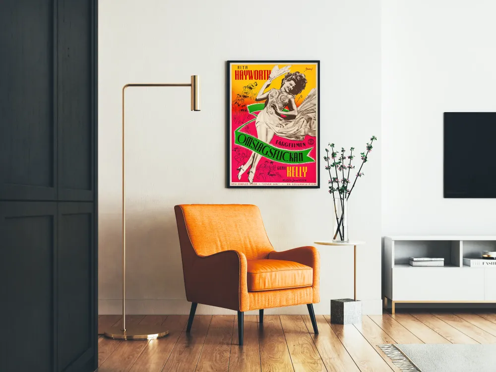 Retro juliste Cover Girl Rita Hayworthilla