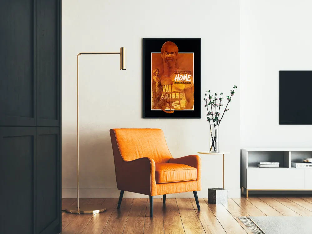Retro sisustustjuliste Koti, teos Samm-Art Williams