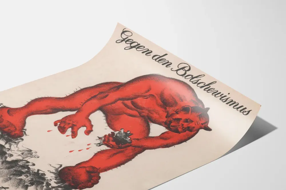 Saksan propagandajuliste bolševismia vastaan