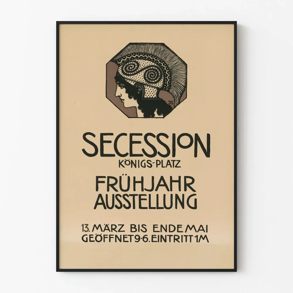 Secessio Königs-Platz - Kevään näyttely juliste