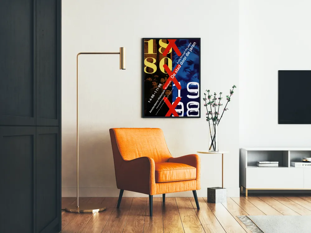 Seinäjuliste De Stad door de Jaren -näyttely Amsterdam