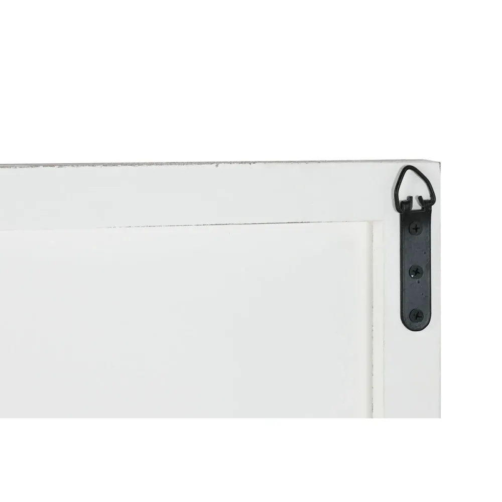 Seinäkoriste Home ESPRIT Valkoinen Kullattu Moderni Riisuttu 120 x 3,5 x 120 cm