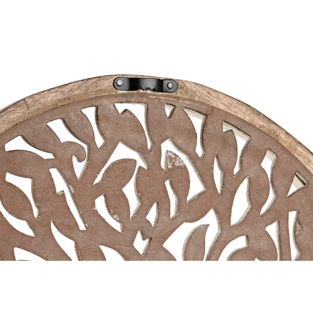 Seinäkoriste Home ESPRIT Valkoinen Ruskea Puut Arabi 106 x 4 x 63 cm