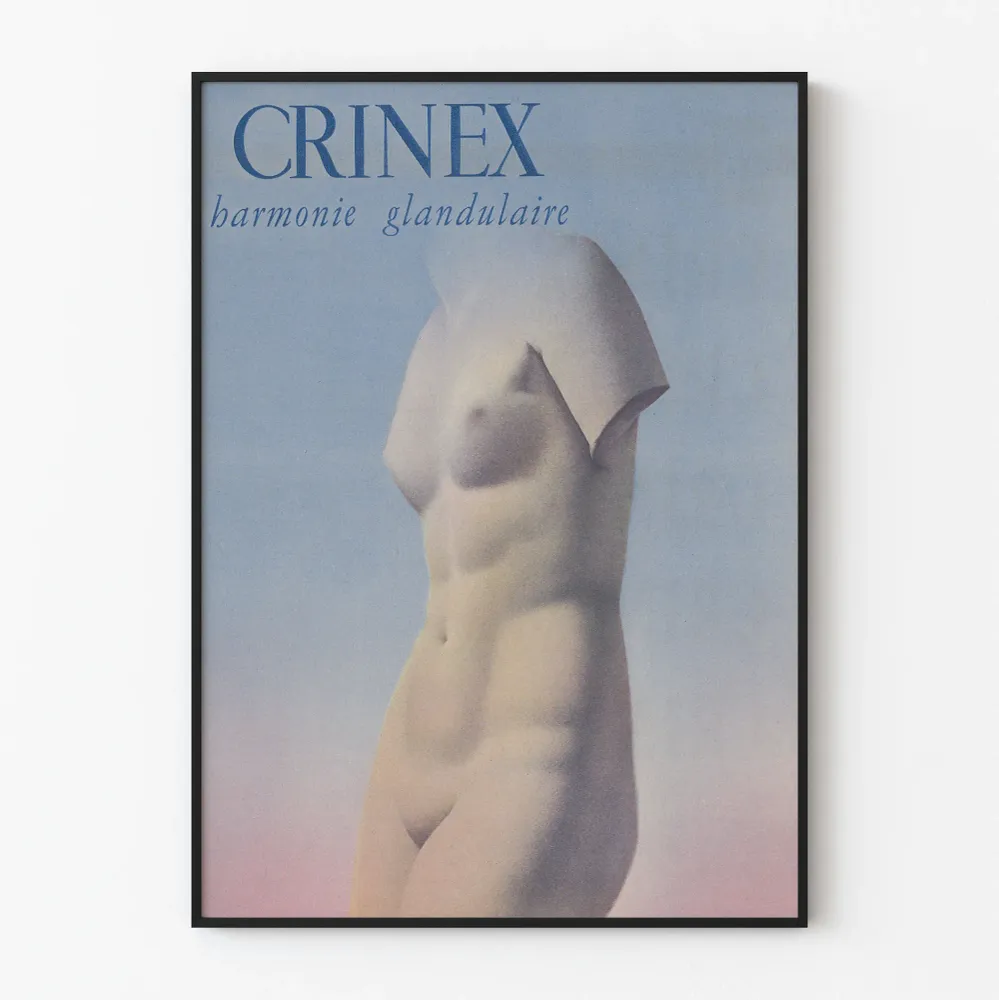 Seinäkoristejuliste Crinex glandulaarinen harmonia