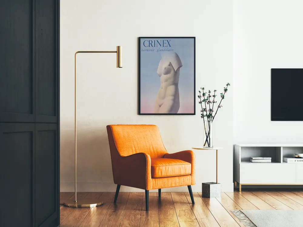 Seinäkoristejuliste Crinex glandulaarinen harmonia
