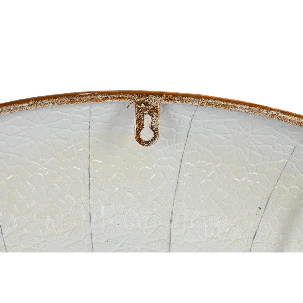 Seinäpeili Home ESPRIT Kullattu Arabi 80 x 5,5 x 80 cm