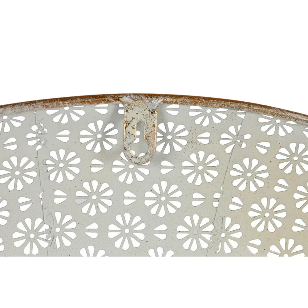 Seinäpeili Home ESPRIT Kullattu Arabi 76 x 4,5 x 76 cm
