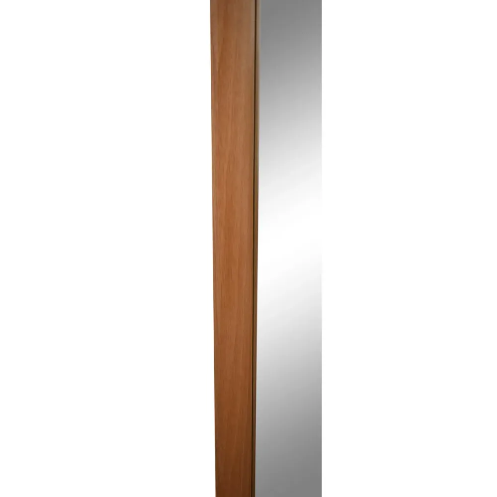 Seinäpeili Home ESPRIT Luonnollinen Kaupunki 54 x 5 x 160 cm