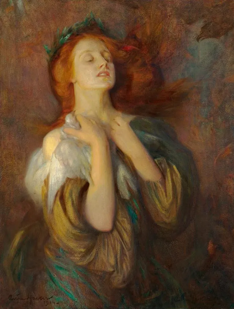 Sinistré Maalaus - Arthur Hacker | Taidetuloste