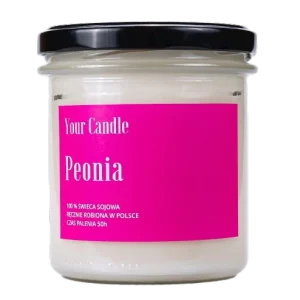 Soijakynttilä pioni 300 ml - VOTRE BOUGIE