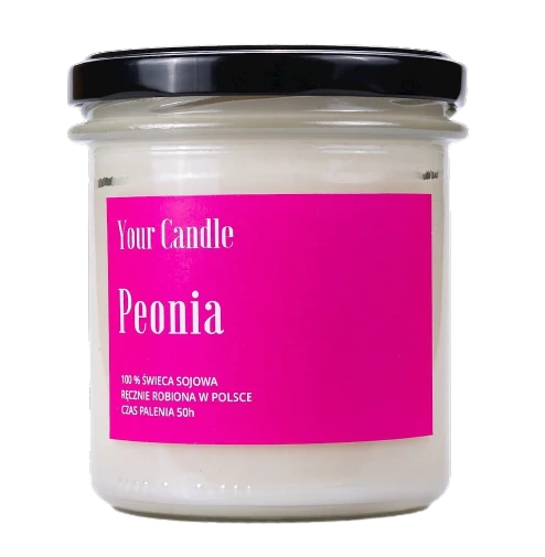 Soijakynttilä pioni 300 ml - VOTRE BOUGIE