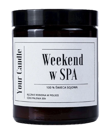 Soijakynttilä viikonloppuun kylpylässä 180 ml - VOTRE BOUGIE