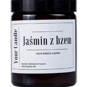 Soijavahainen jasmiini- ja syreeni-kynttilä 180 ml - VOTRE BOUGIE