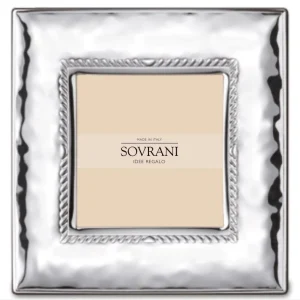 Sovereigns square valokuvakehys valokuva 18x18cm bilaminaatti hopea w397