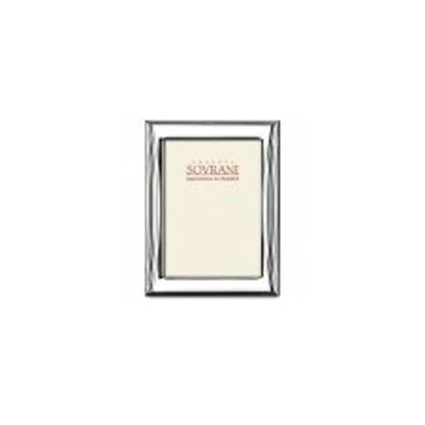 Sovereigns valokuvakehys kapearaitainen valokuvakehys 10x15cm bilaminaatti hopea B303