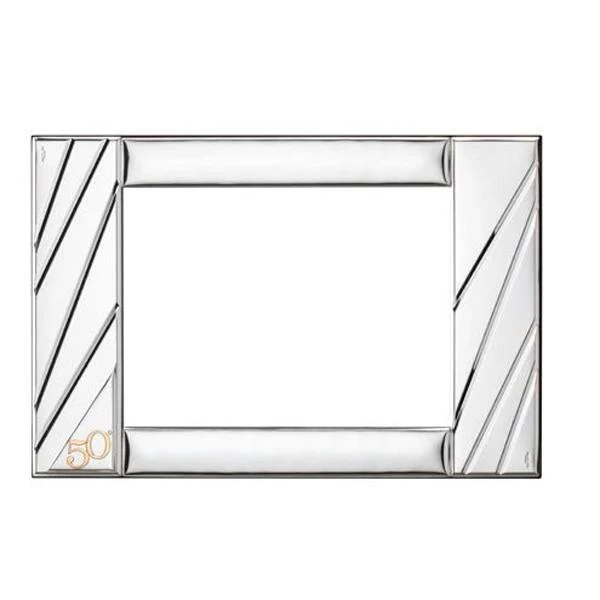 Sovrani kiiltävä runko 50° peili 24x18cm puinen takaosa W666