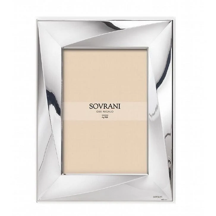 Sovrani runko 15x20cm kiiltävä 925 hopea, 6424L puinen selkä