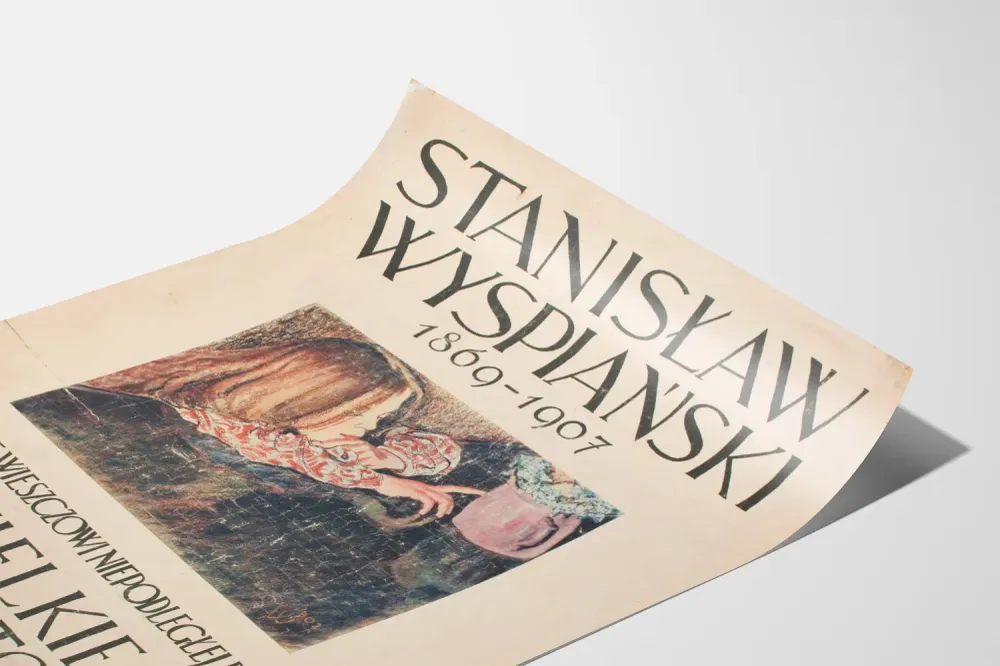 Stanisław Wyspiański 1869-1907 - Taiteellinen seinäkoristelu juliste
