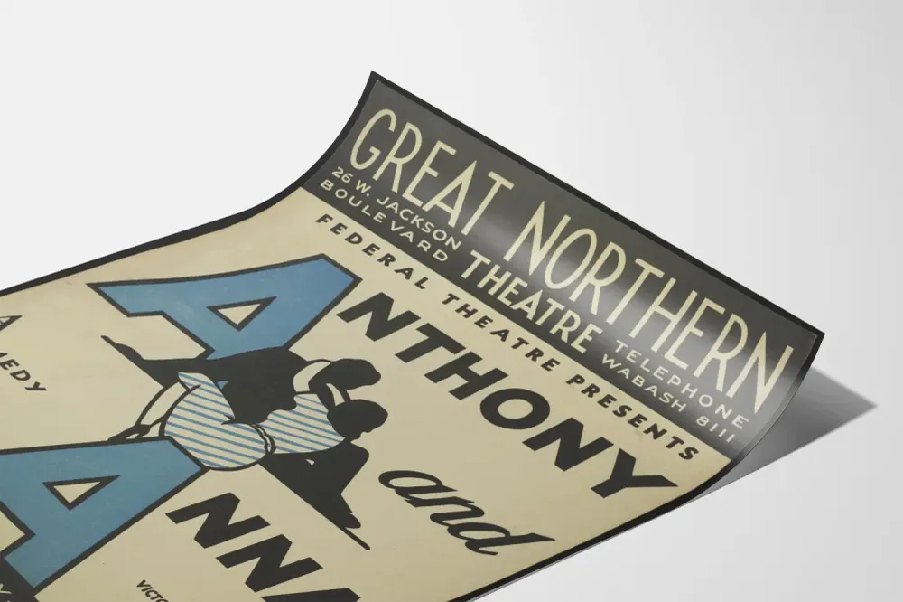 Teatteri Anthony ja Anna - Great Northern -juliste