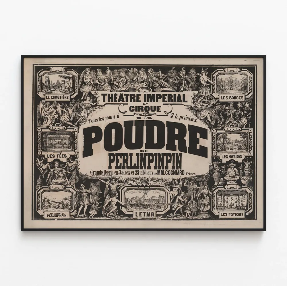 Teatteri Imperial du Cirque - La Poudre de Perlinpinpin juliste