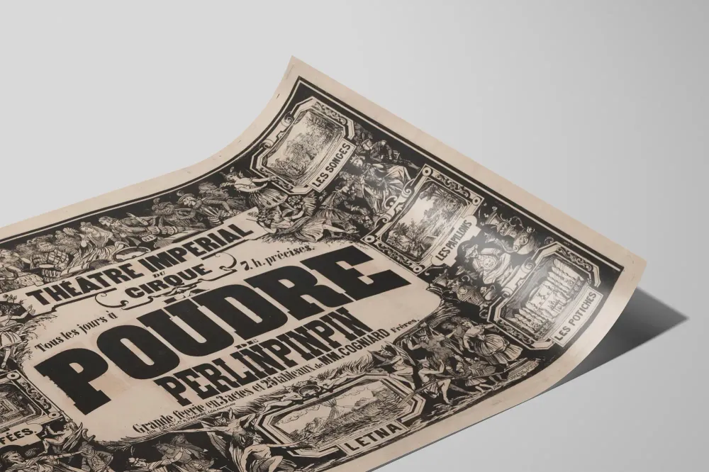 Teatteri Imperial du Cirque - La Poudre de Perlinpinpin juliste