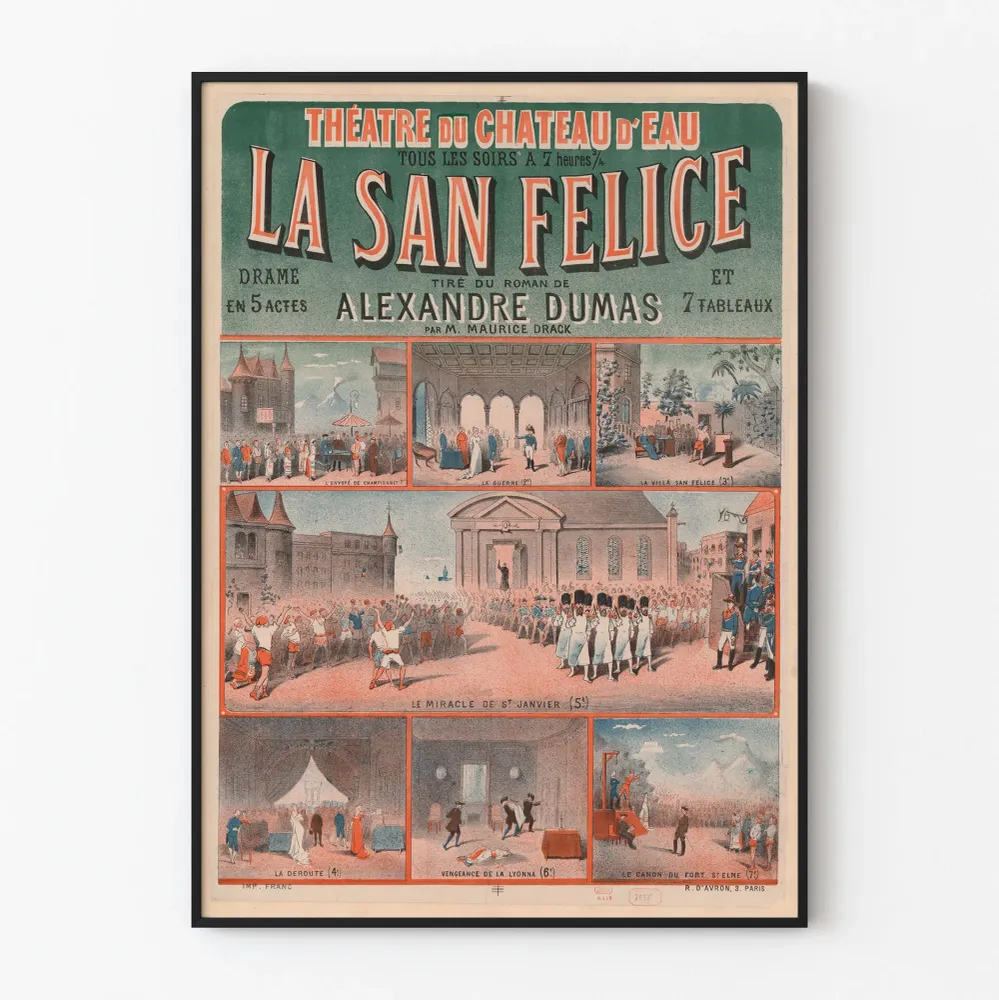 Teatterin juliste Château d'Eau La San Felice