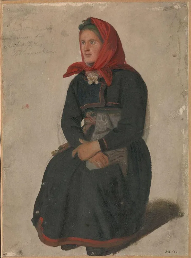Telemarkin maalaus - Adolph Tidemand | Taidetuloste