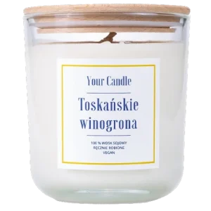 Toscanan rypäle soijakynttilä 210 ml - VOTRE BOUGIE