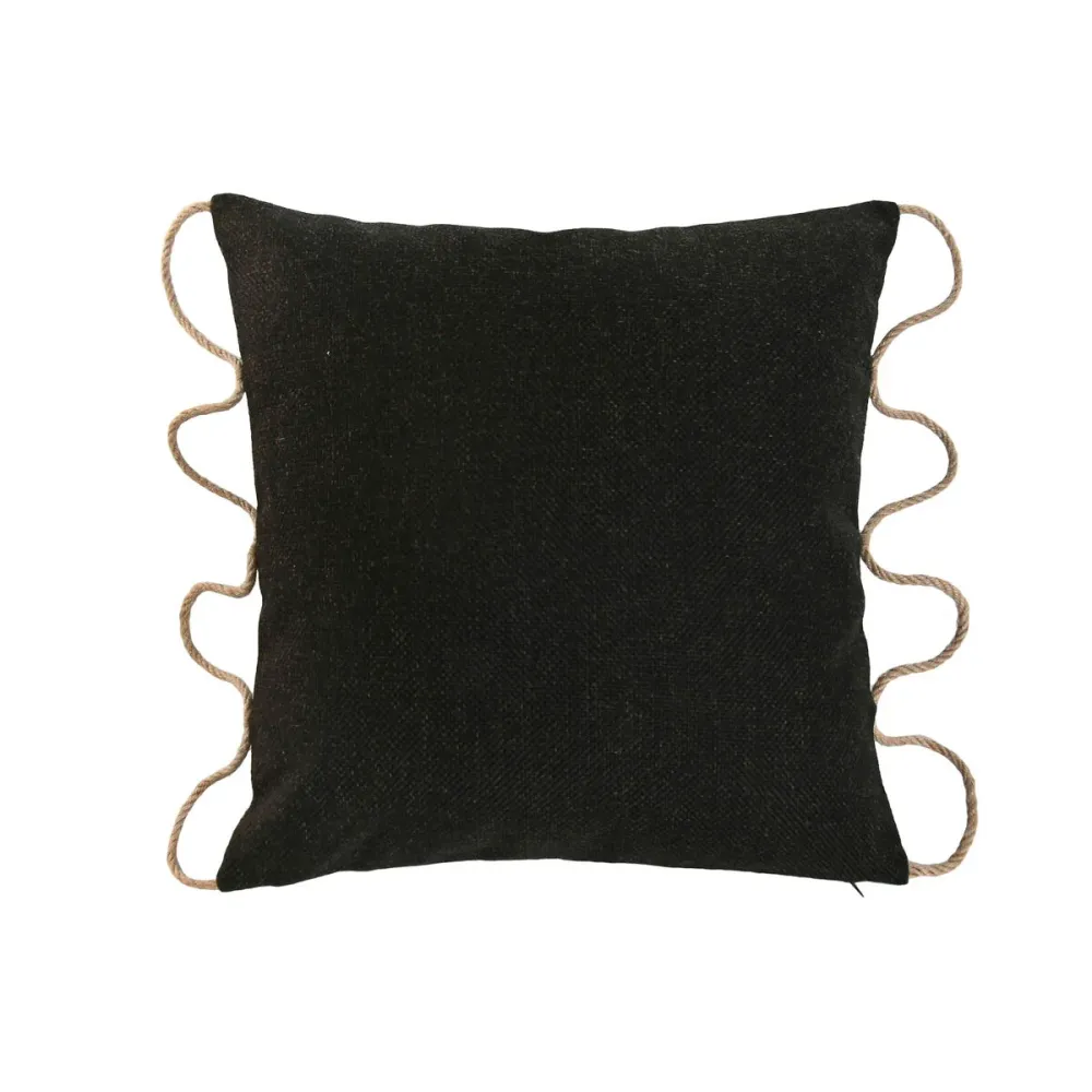 Tyyny Home ESPRIT Musta 45 x 15 x 45 cm
