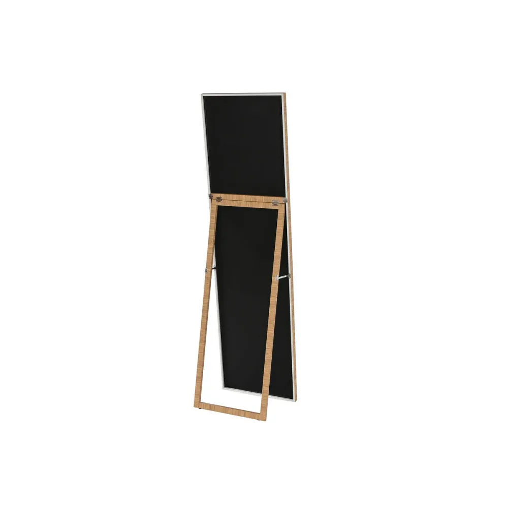 Vapaasti seisova peili Home ESPRIT Ruskea Beige Harmaa Luonnollinen Kristalli polystyreeni 45 X 40 X 166 cm (4 osaa)