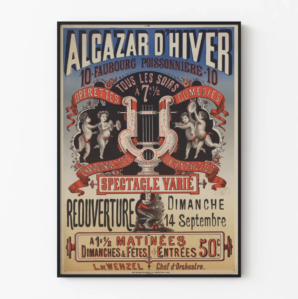 Vintage Alcazar d'Hiver - Monipuolinen esityskokoelma ja oopperat