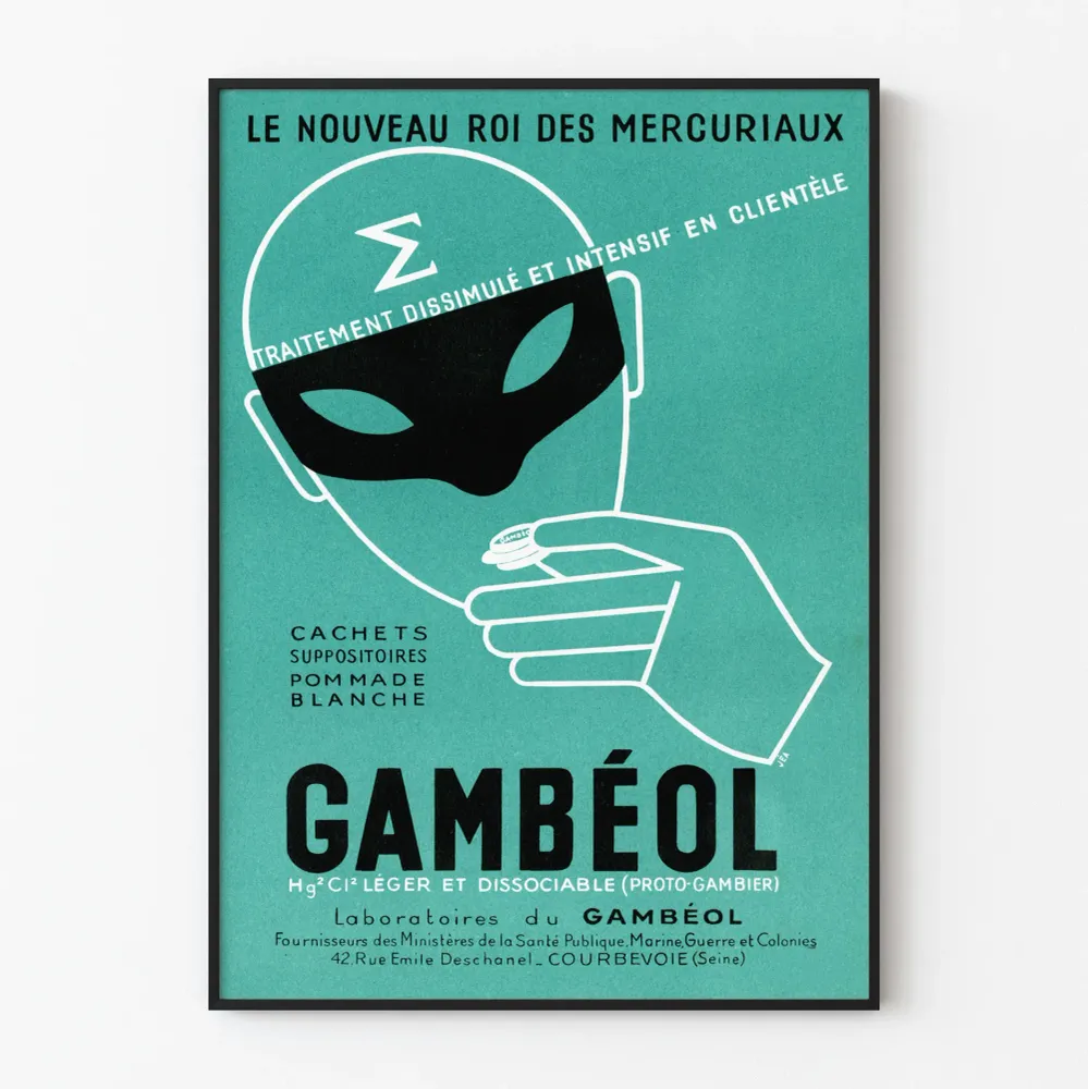 Vintage Gambéol - Alkuperäinen seinäkoriste Artem Legrand