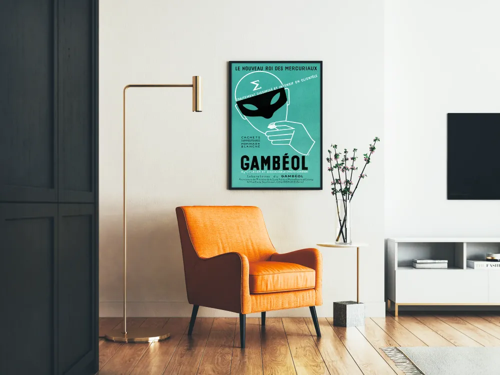 Vintage Gambéol - Alkuperäinen seinäkoriste Artem Legrand