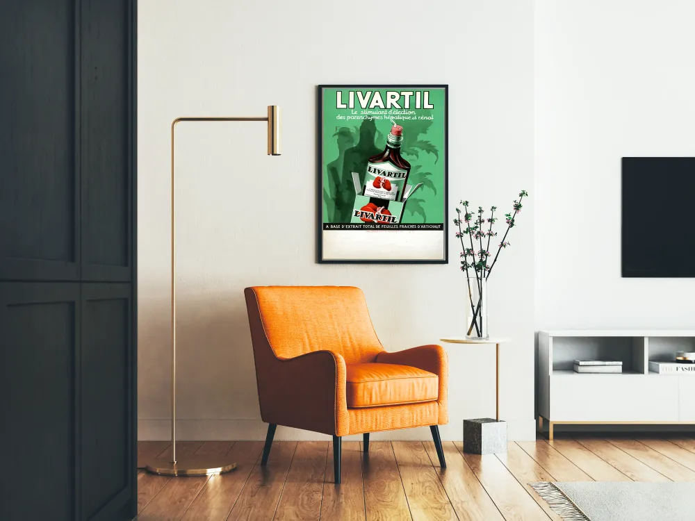 Vintage Livartil - Retro terveysseinäkollaite
