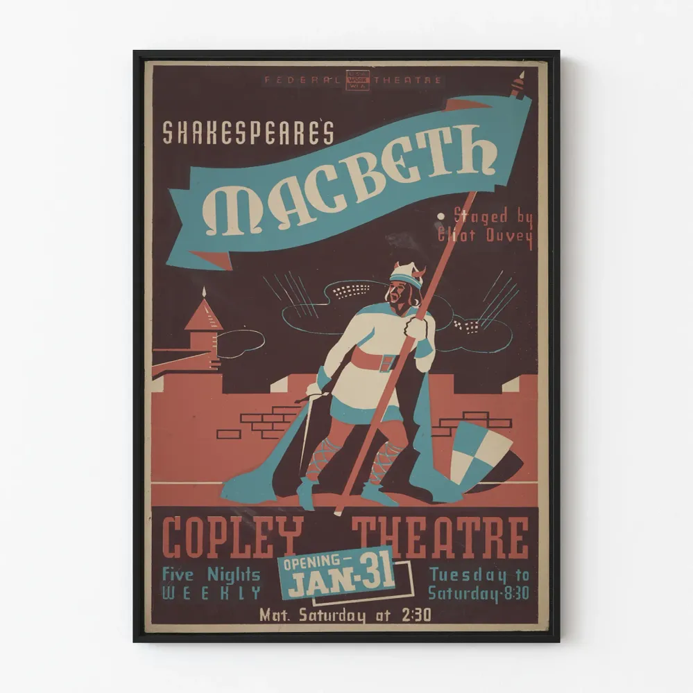 Vintage Macbeth - Teatteri Copley, Shakespearen näytelmä