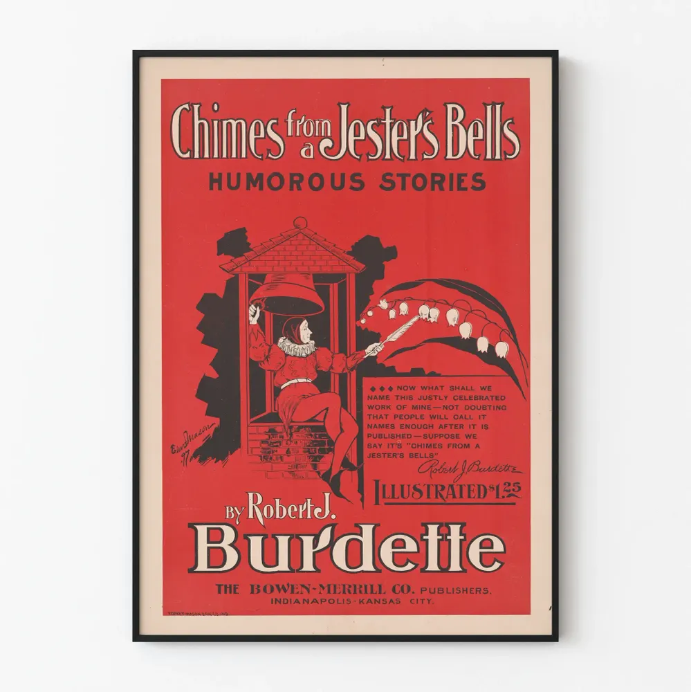 Vintagejuliste Chimes from Jester's Bells par Robert J. Burdette