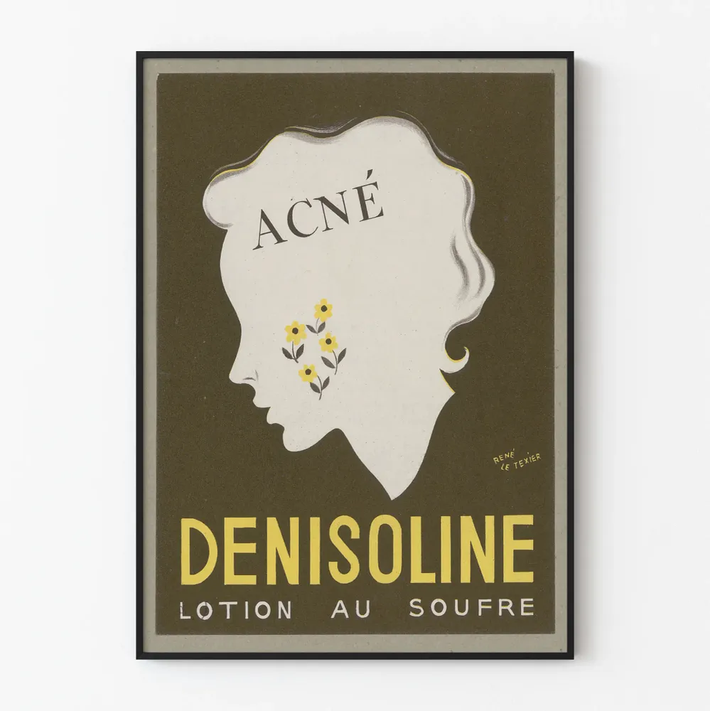 Vintagejuliste DENISOLINE rikkisuihku aknen hoitoon